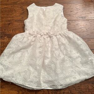 Charming White Lace Kids Dress